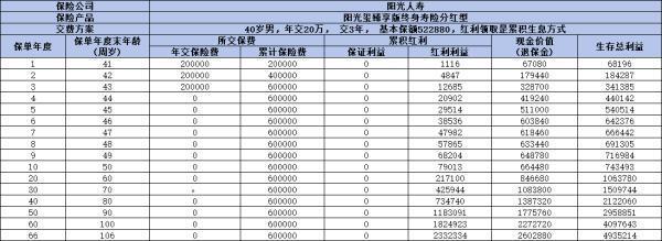 阳光玺臻享版终身寿险分红型怎么样