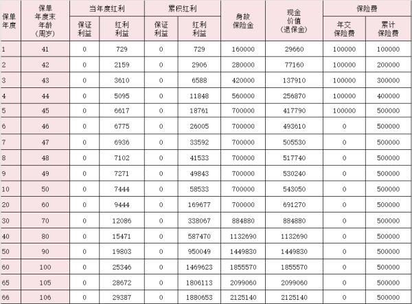 阳光臻盈倍致B款终身寿险分红型