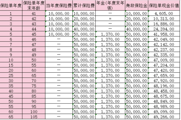 长城八达岭赤兔版A款年金保险