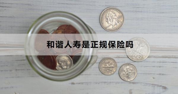 和谐人寿是正规保险吗