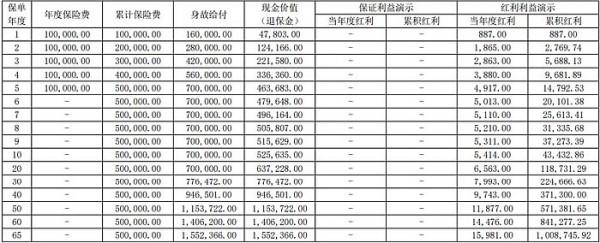 大家久久鸿福终身寿险分红型保障什么？收益如何？