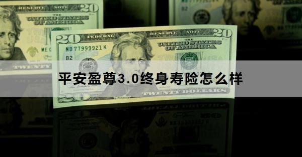 平安盈尊3.0终身寿险怎么样？三个方面为你解析这款产品