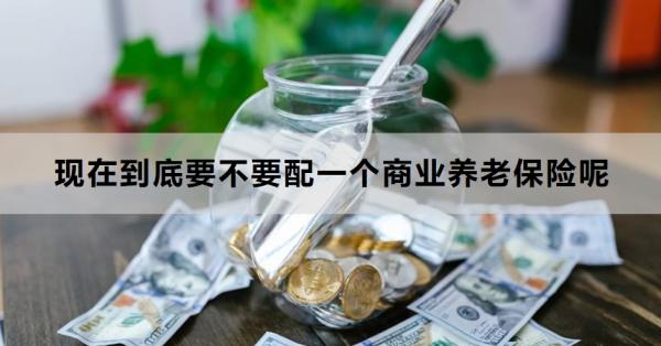 现在到底要不要配一个商业养老保险呢？怎么选择？