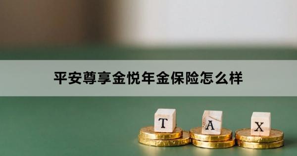 平安尊享金悦年金保险怎么样？从这两个方面为你解析