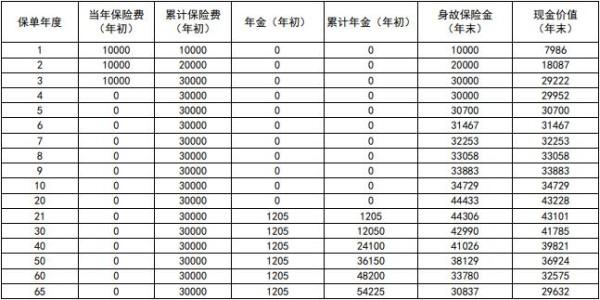 新华安鑫福终身年金保险介绍，基本信息+收益