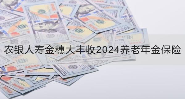 农银人寿金穗大丰收2024养老年金保险投保规则，基本信息+产品保障