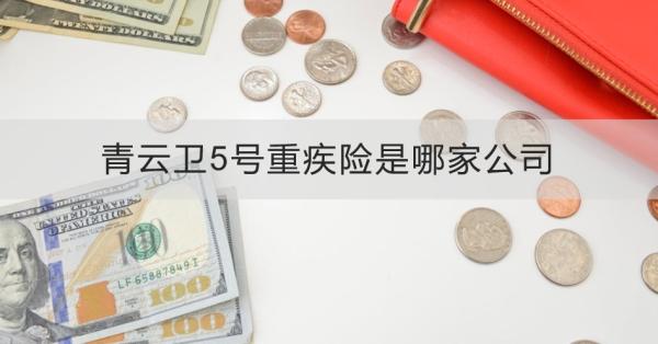 青云卫5号重疾险是哪家公司？怎么买？