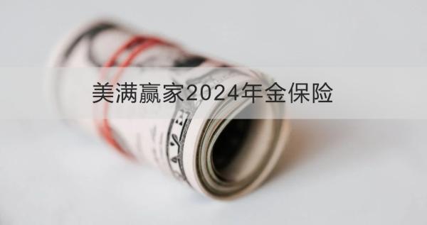 美满赢家2024年金保险条款介绍，投保规则+产品保障