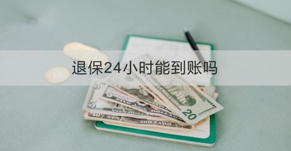 退保24小时能到账吗？能退多少钱？